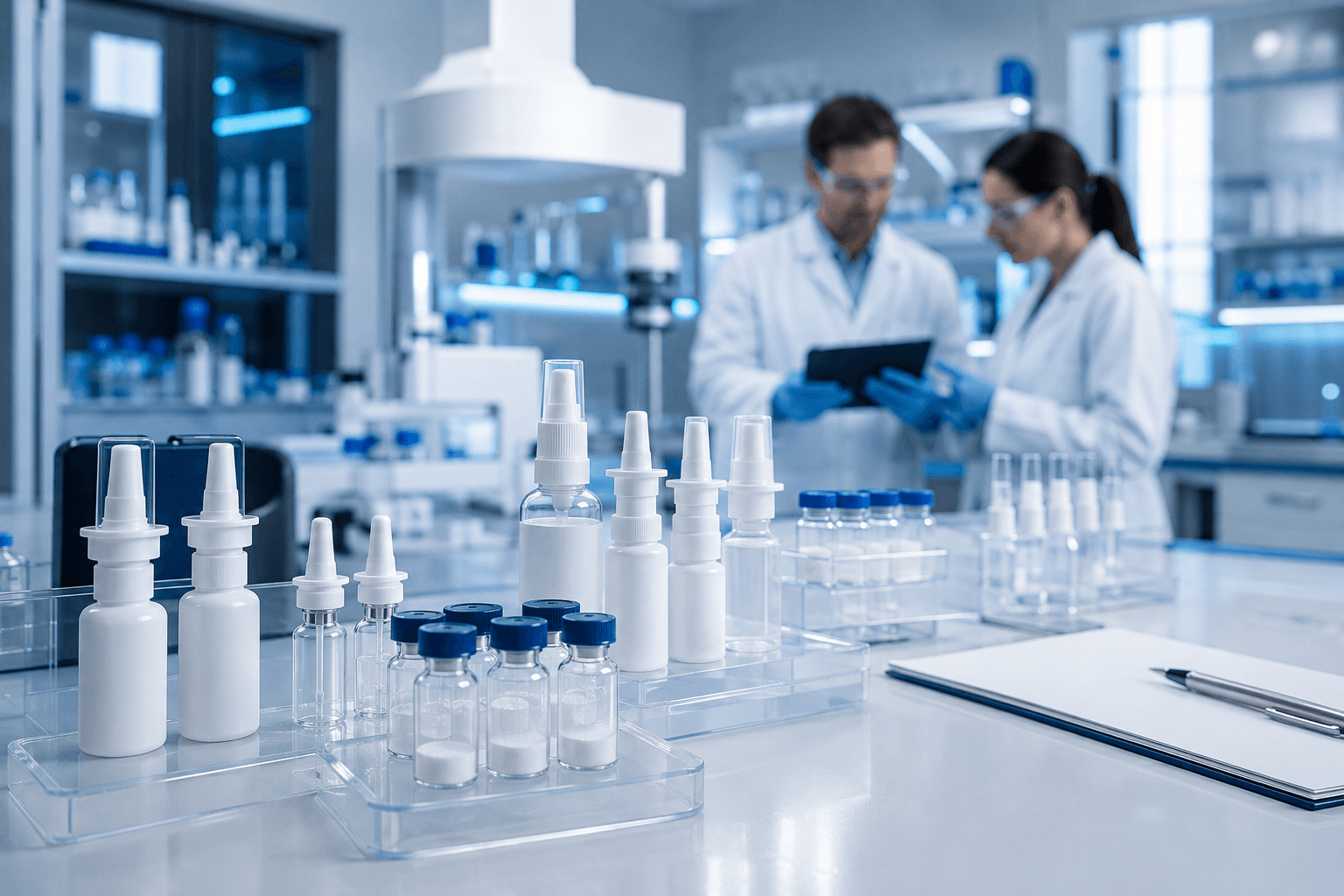 Nasal spray peptide research products